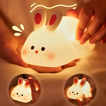 Rechargeable Silicone Bunny Night Light