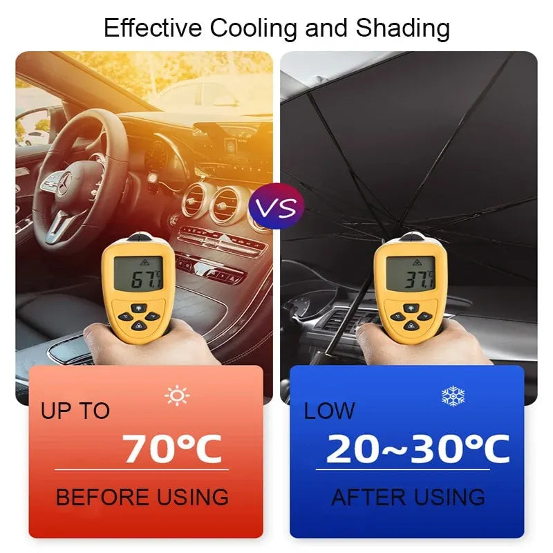 Car Windshield Foldable Umbrella